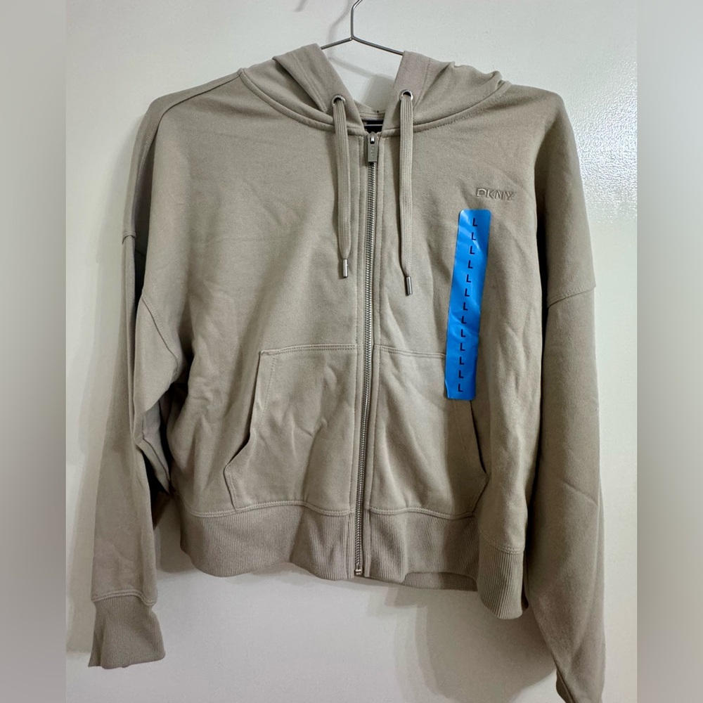 DKNY Black and Pebble Hoodies - Picture 2 of 7